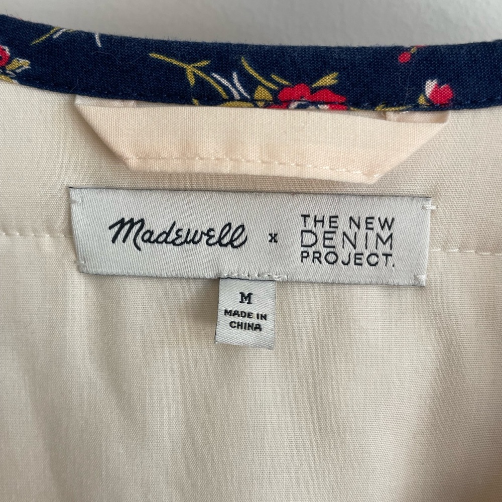 Madewell Multicolor Patchwork Jean Jacket - image 5